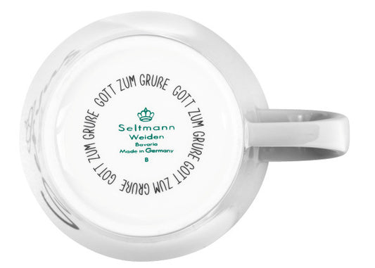 "Servus" Becher mit Henkel 0,4 l | Seltmann Weiden