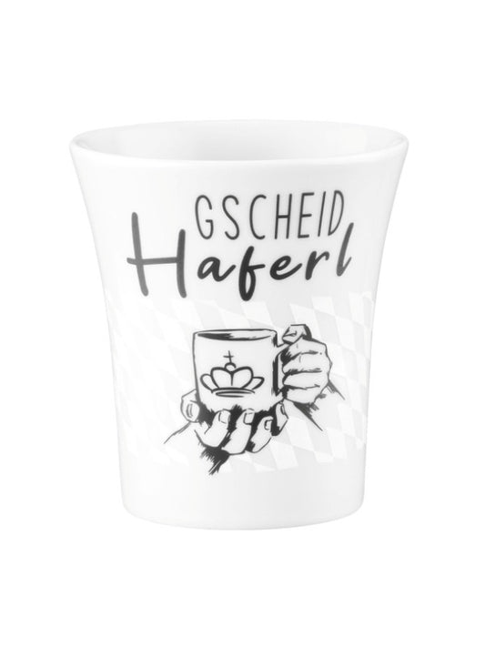 "Gscheid Haferl" Becher mit Henkel 0,4 l  | Seltmann Weiden