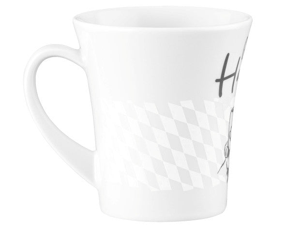 "Gscheid Haferl" Becher mit Henkel 0,4 l  | Seltmann Weiden