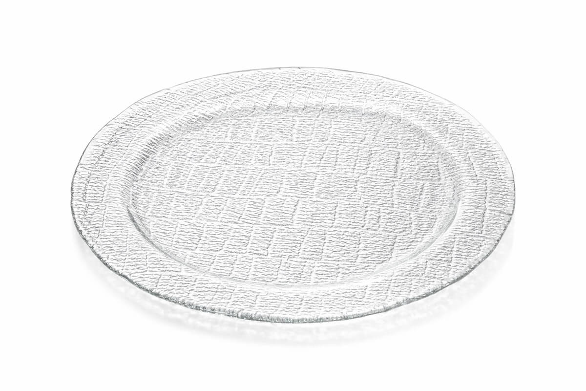 Speiseteller aus Glas